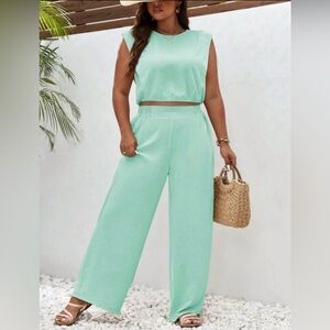 Mint Green Women's Jumpsuit